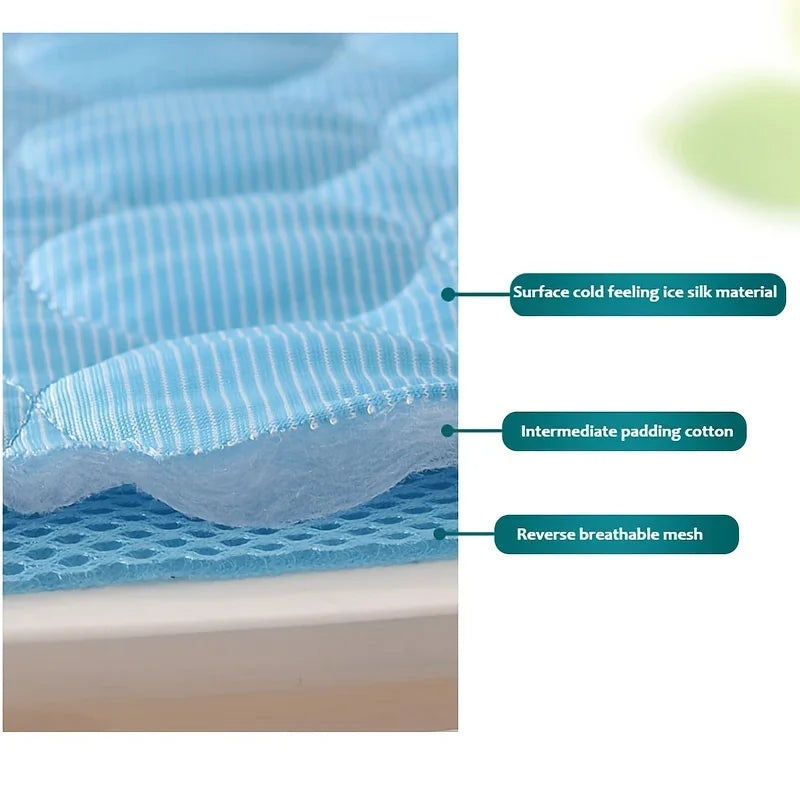 Extra-Large Cooling Mat – Summer Pet Bed for Dogs & Cats | Durable, Ice Pad Blanket