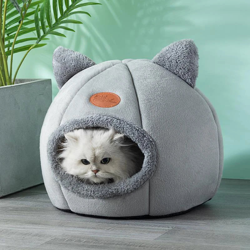 New Deep Sleep Comfort In Winter Cat Bed.