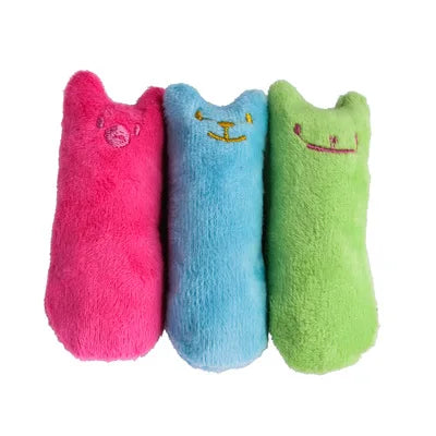 Interactive Catnip Plush Toy – Chew & Bite Friendly