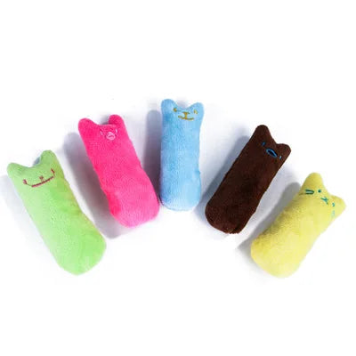 Interactive Catnip Plush Toy – Chew & Bite Friendly