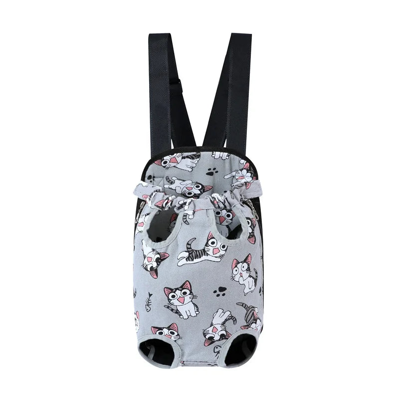Camouflage Breathable Outdoor Dog Carrier Backpack – Travel & Vehicle Pet Transport Bag