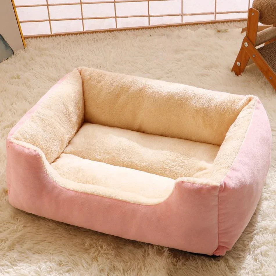 Cat & Small Dog Bed – Soft Cushion Pet House
