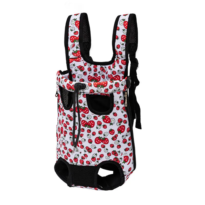 Camouflage Breathable Outdoor Dog Carrier Backpack – Travel & Vehicle Pet Transport Bag
