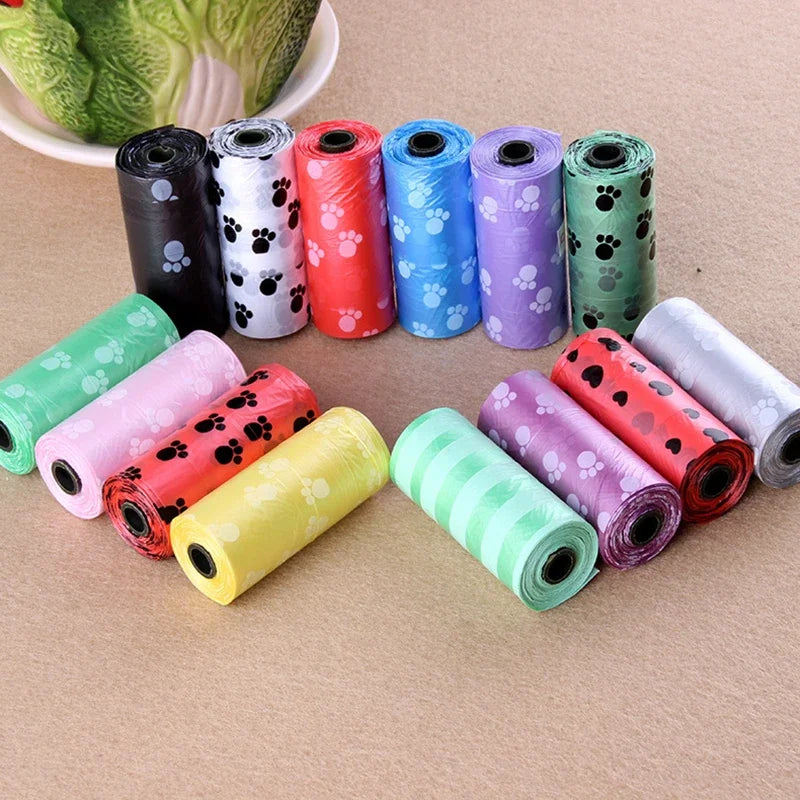 Dog Waste Bags - 15 Bags/Roll
