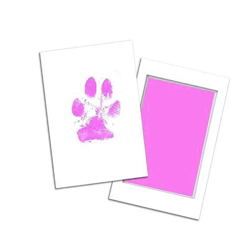 Inkless Pet Paw Print Kit – Safe, Non-Toxic DIY Keepsake for Cats & Dogs