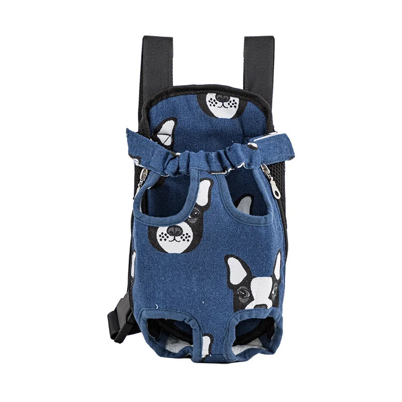Camouflage Breathable Outdoor Dog Carrier Backpack – Travel & Vehicle Pet Transport Bag