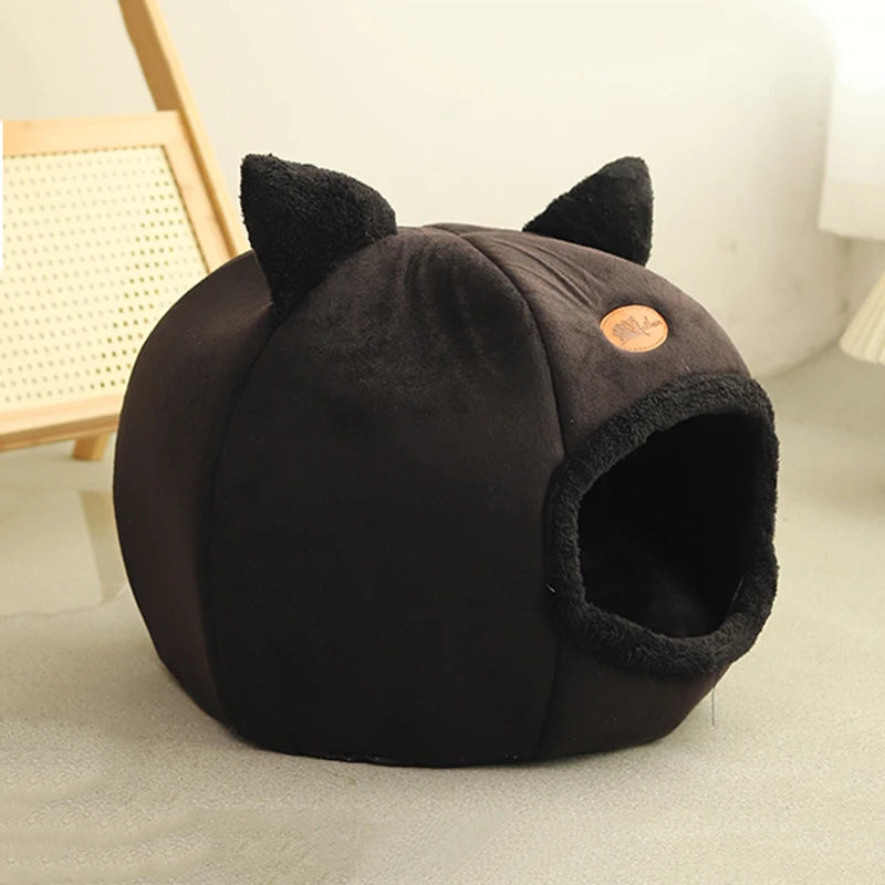 New Deep Sleep Comfort In Winter Cat Bed.