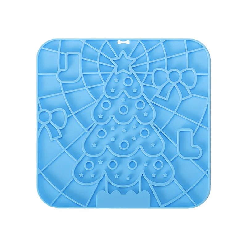 Silicone Lick Mat for Dogs – Slow Feeder & Bathing Distraction Tool
