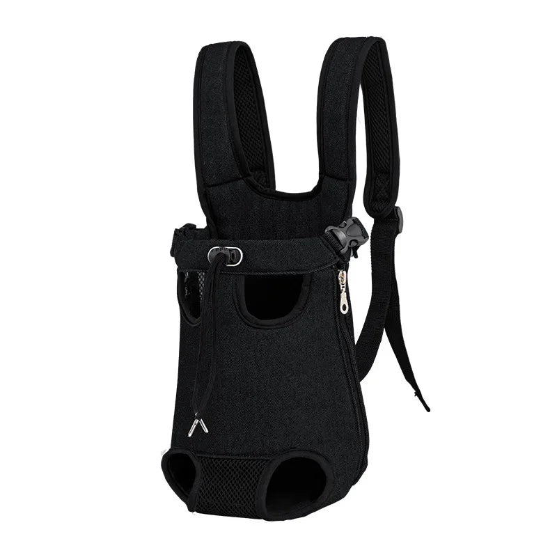 Camouflage Breathable Outdoor Dog Carrier Backpack – Travel & Vehicle Pet Transport Bag