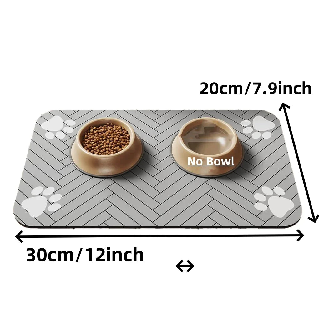 Absorbent Waterproof Pet Feeding Mat for Cats