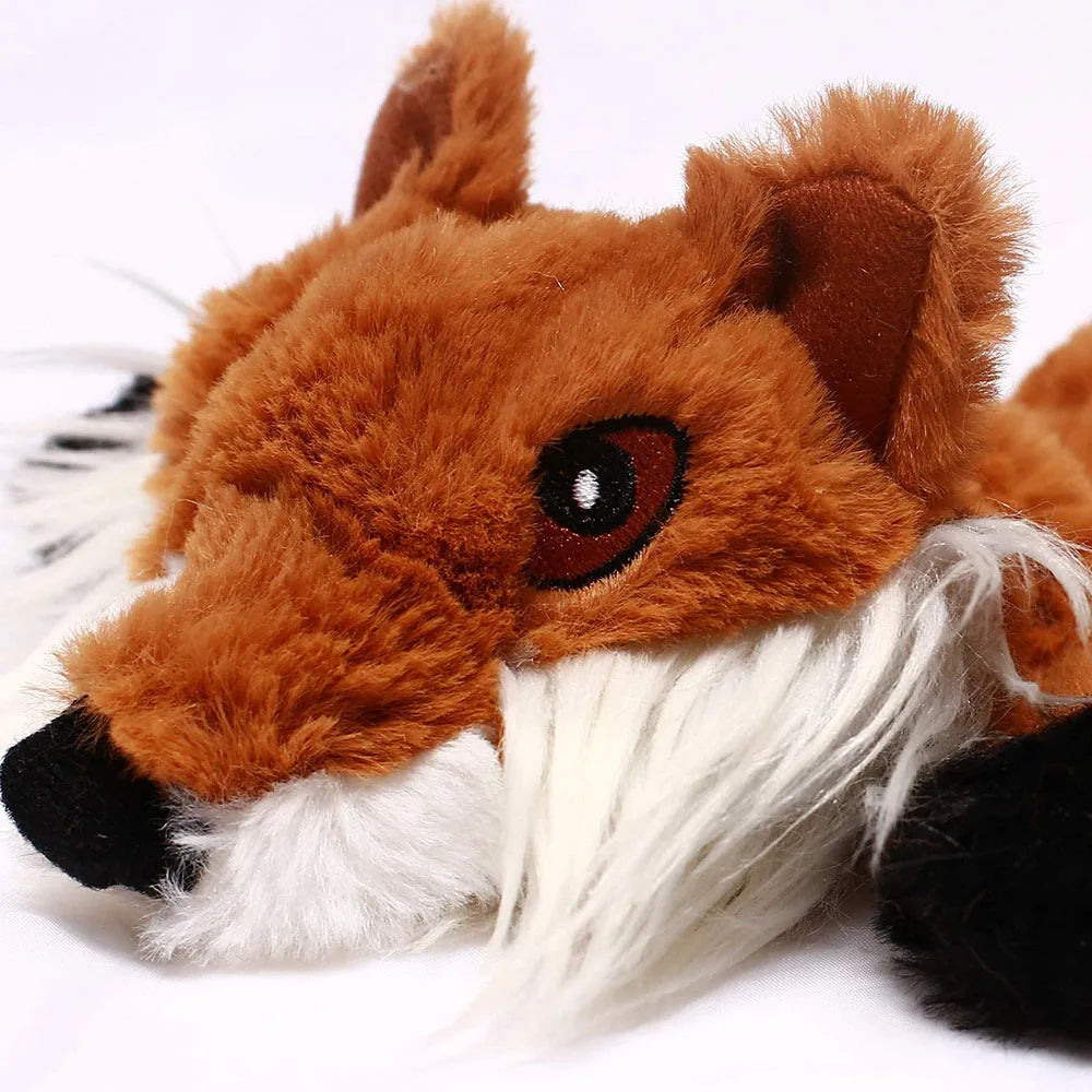 Funny Simulated Animal No Stuffing Dog Toy with Squeakers.