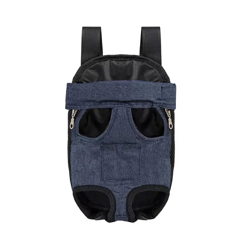 Camouflage Breathable Outdoor Dog Carrier Backpack – Travel & Vehicle Pet Transport Bag