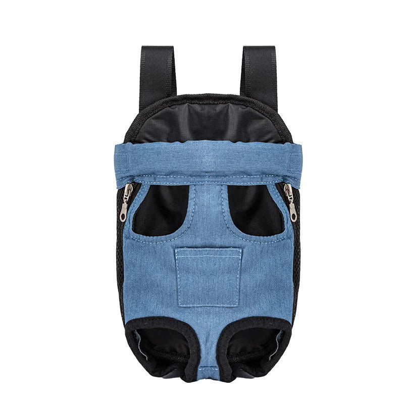 Camouflage Breathable Outdoor Dog Carrier Backpack – Travel & Vehicle Pet Transport Bag