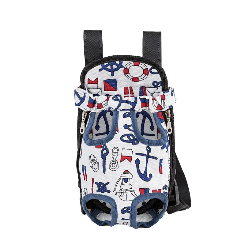 Camouflage Breathable Outdoor Dog Carrier Backpack – Travel & Vehicle Pet Transport Bag