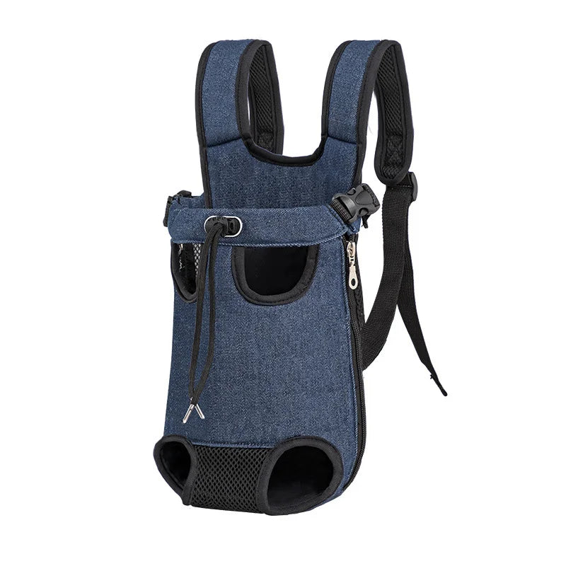 Camouflage Breathable Outdoor Dog Carrier Backpack – Travel & Vehicle Pet Transport Bag