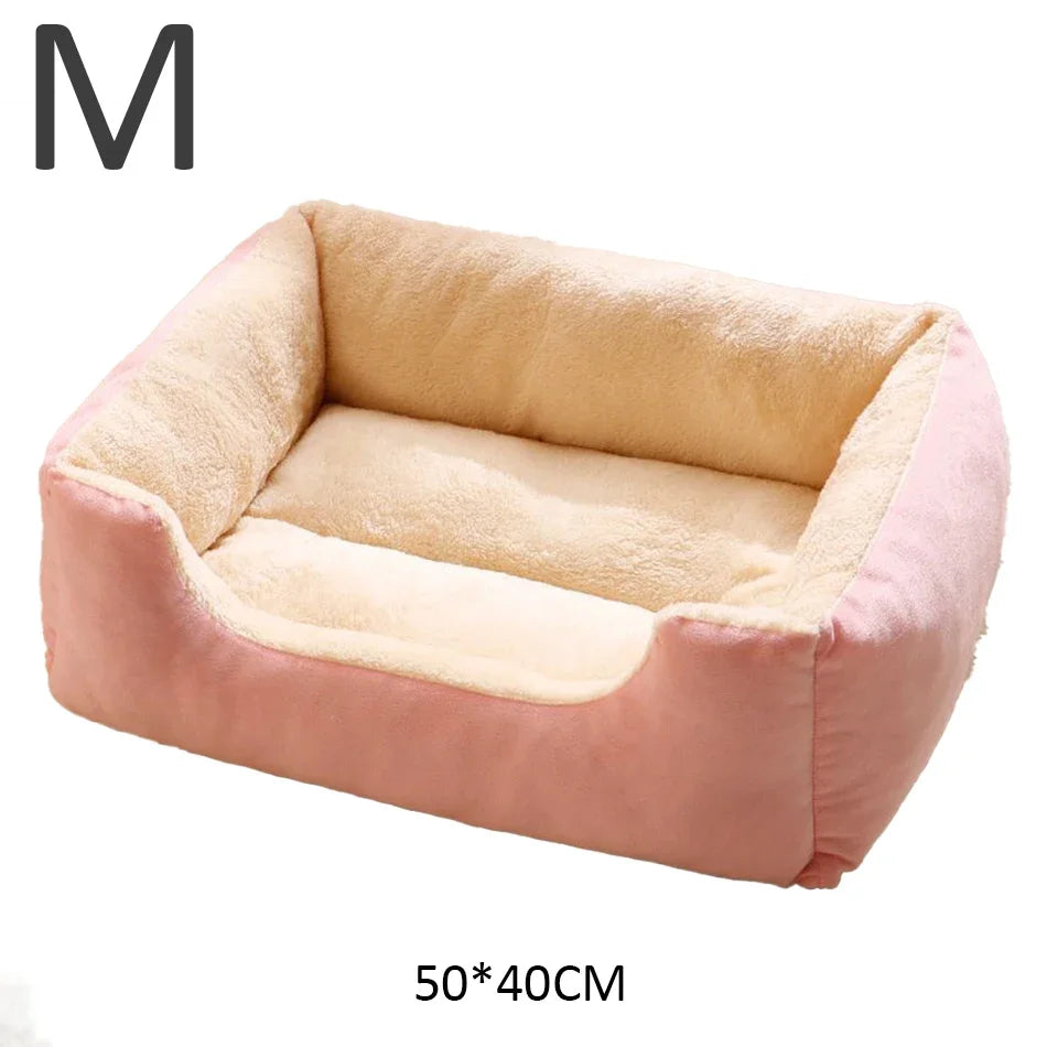 Cat & Small Dog Bed – Soft Cushion Pet House