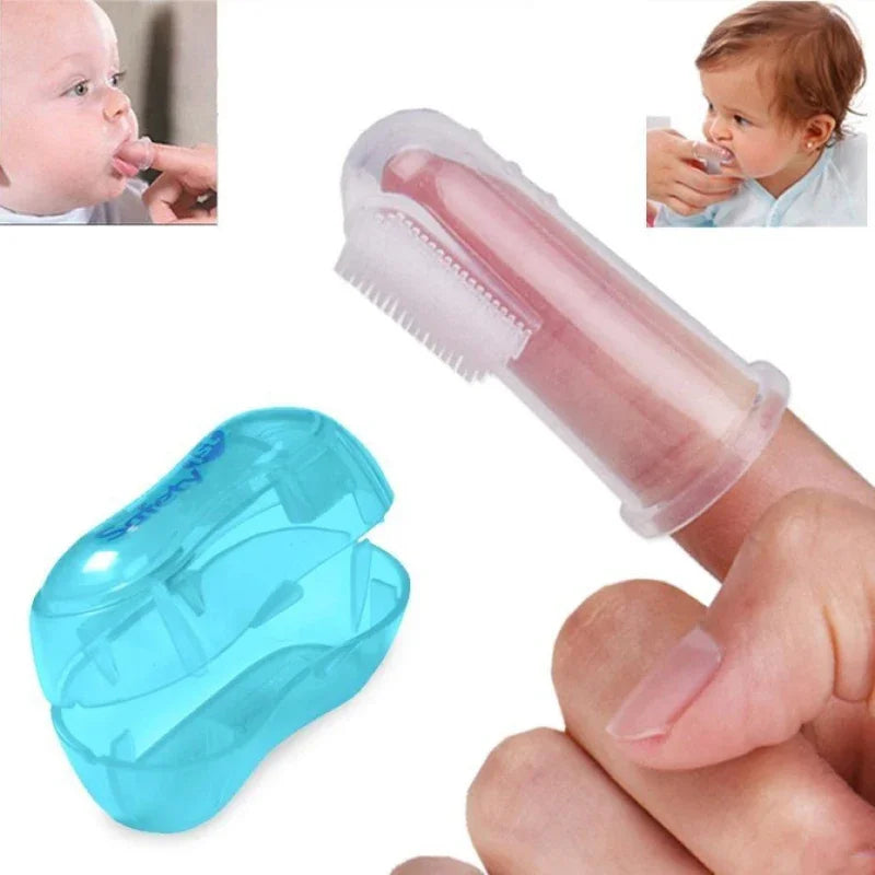 Soft Silicone Pet Finger Toothbrush – For Dogs & Cats