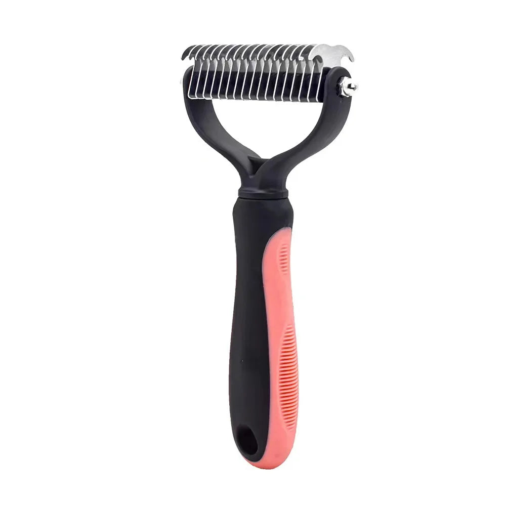 Pet Deshedding Brush Dog Hair Remover