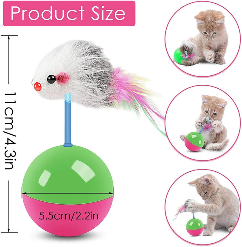 Mouse Tumbler - Interactive Cat Toy