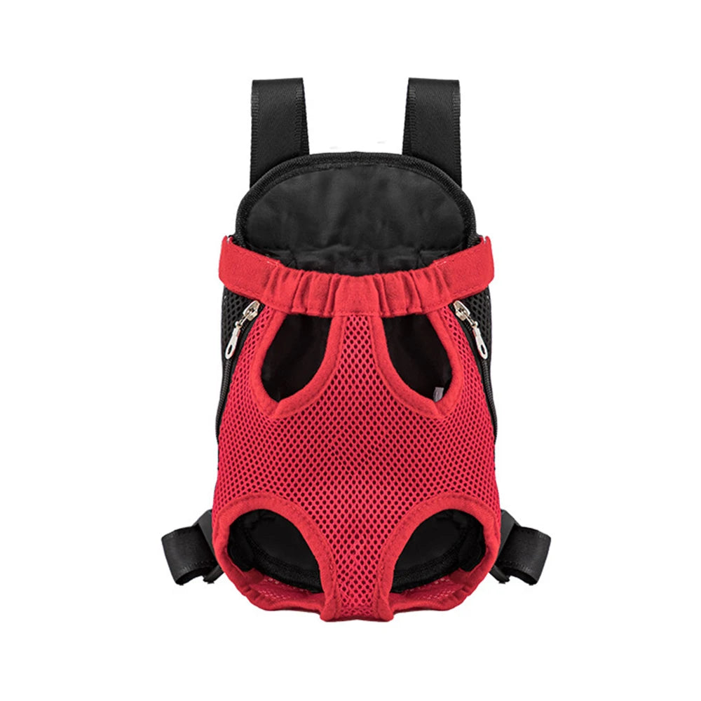 Camouflage Breathable Outdoor Dog Carrier Backpack – Travel & Vehicle Pet Transport Bag