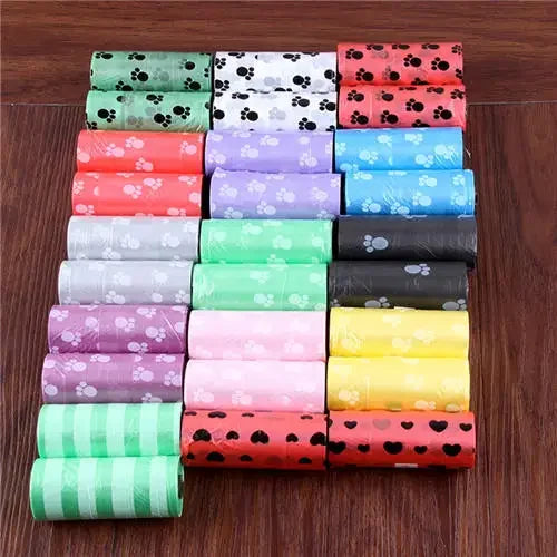 Dog Waste Bags - 15 Bags/Roll