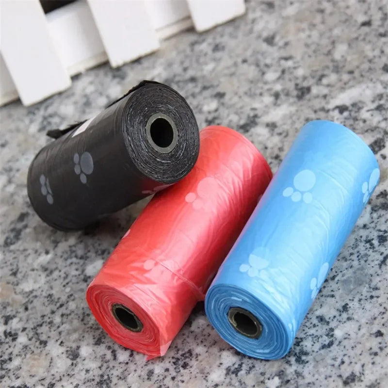 Dog Waste Bags - 15 Bags/Roll