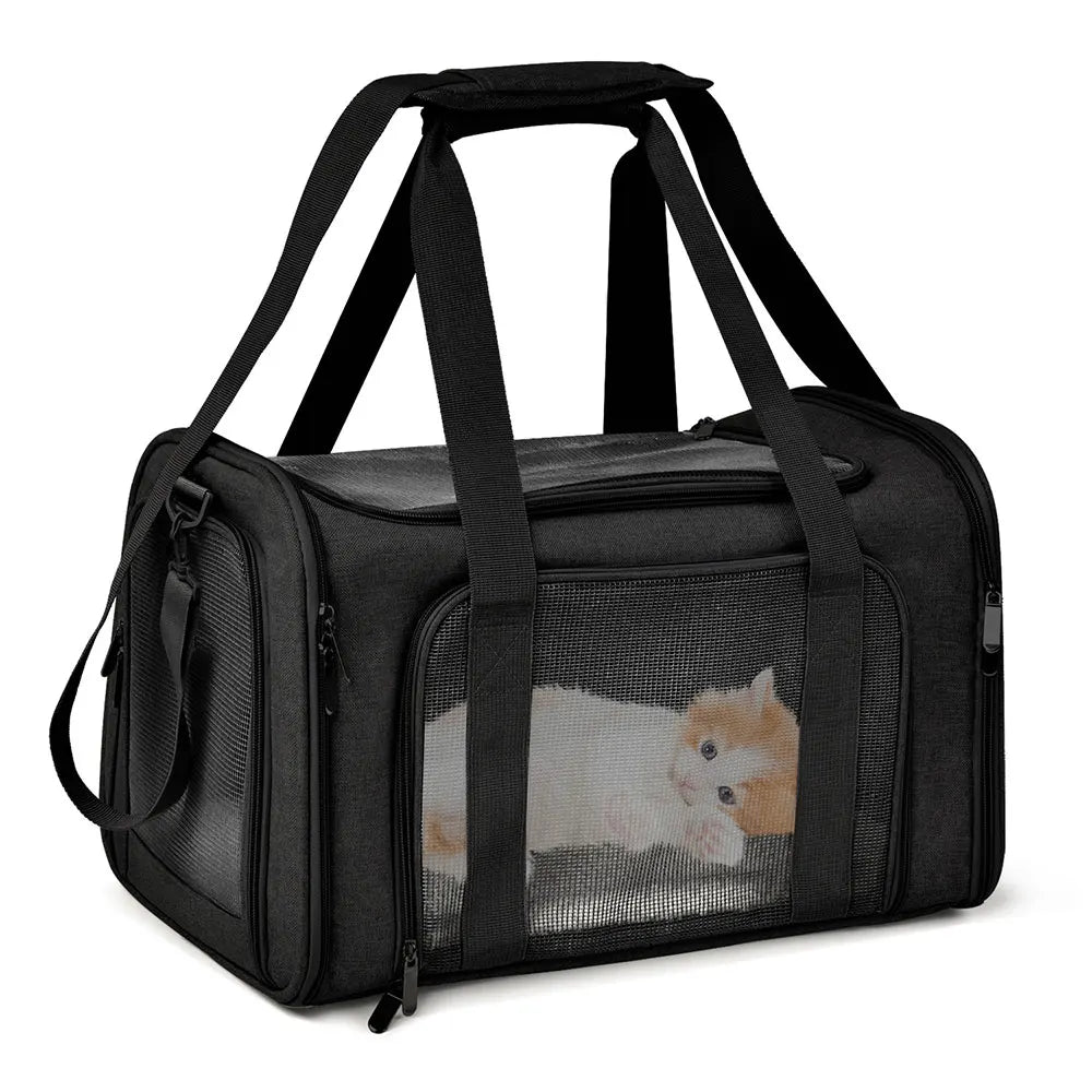 Airline-Approved Soft-Sided Pet Carrier Backpack for Small Dogs & Cats