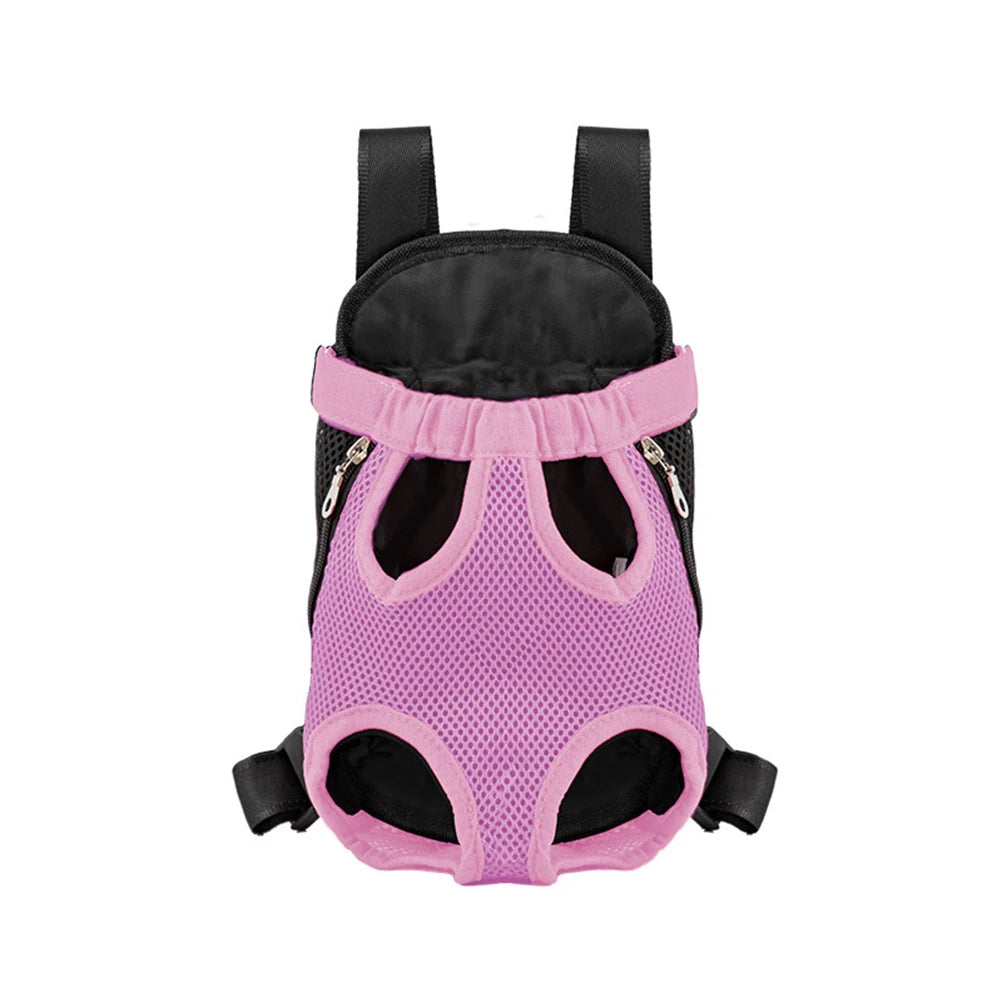 Camouflage Breathable Outdoor Dog Carrier Backpack – Travel & Vehicle Pet Transport Bag