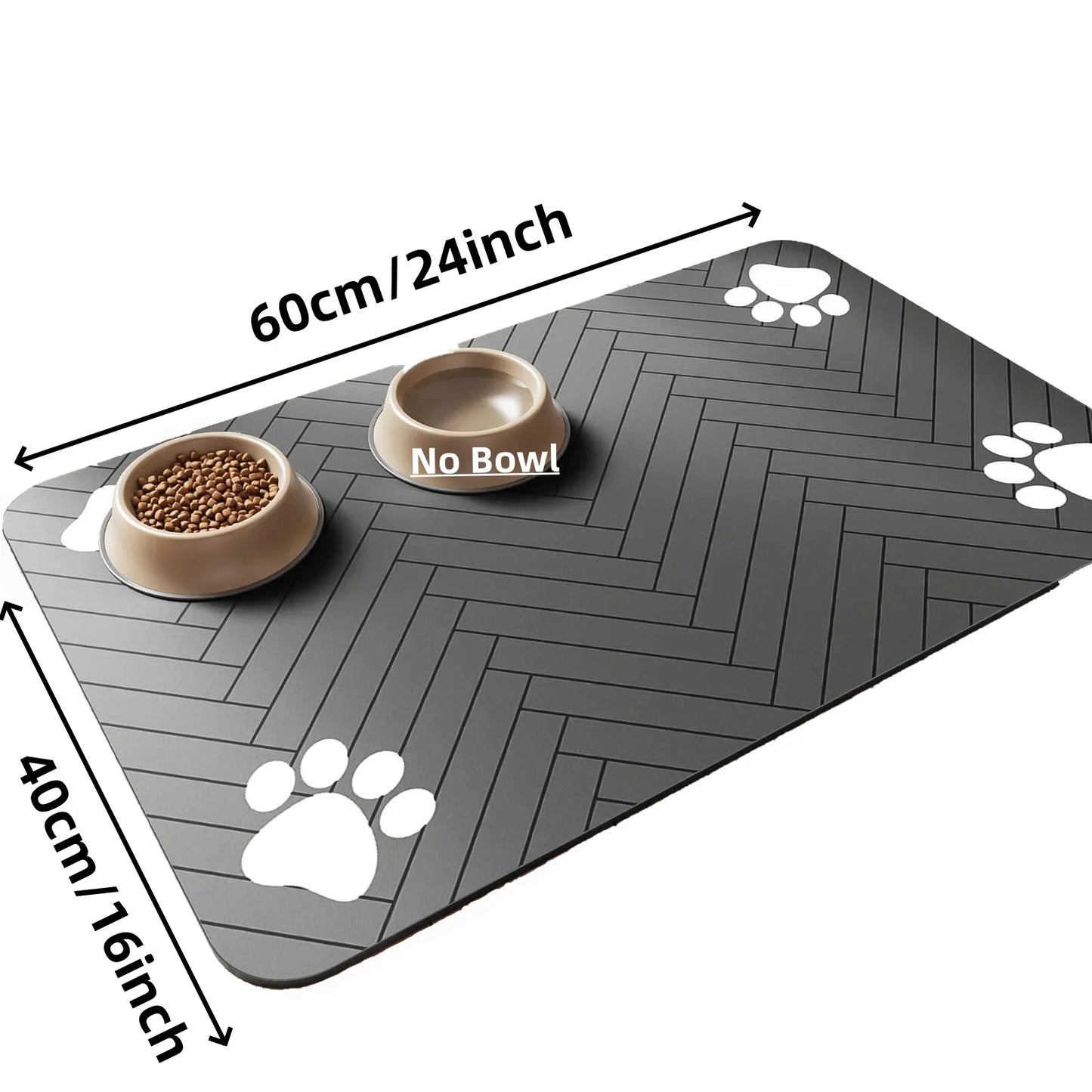 Absorbent Waterproof Pet Feeding Mat for Cats