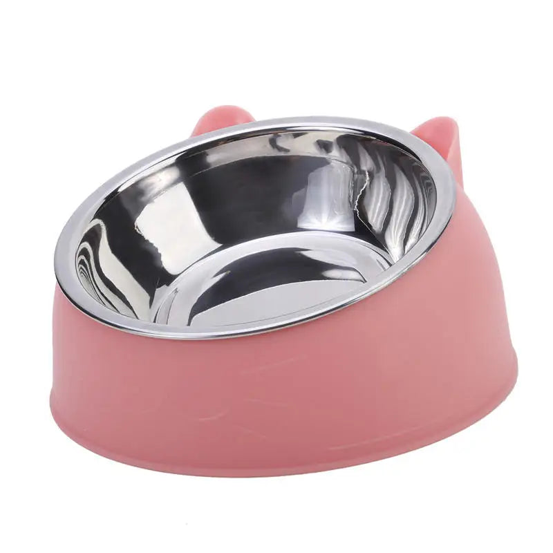 Stainless Steel Pet Bowl – Food & Water Feeder for Kitten's or Puppy's