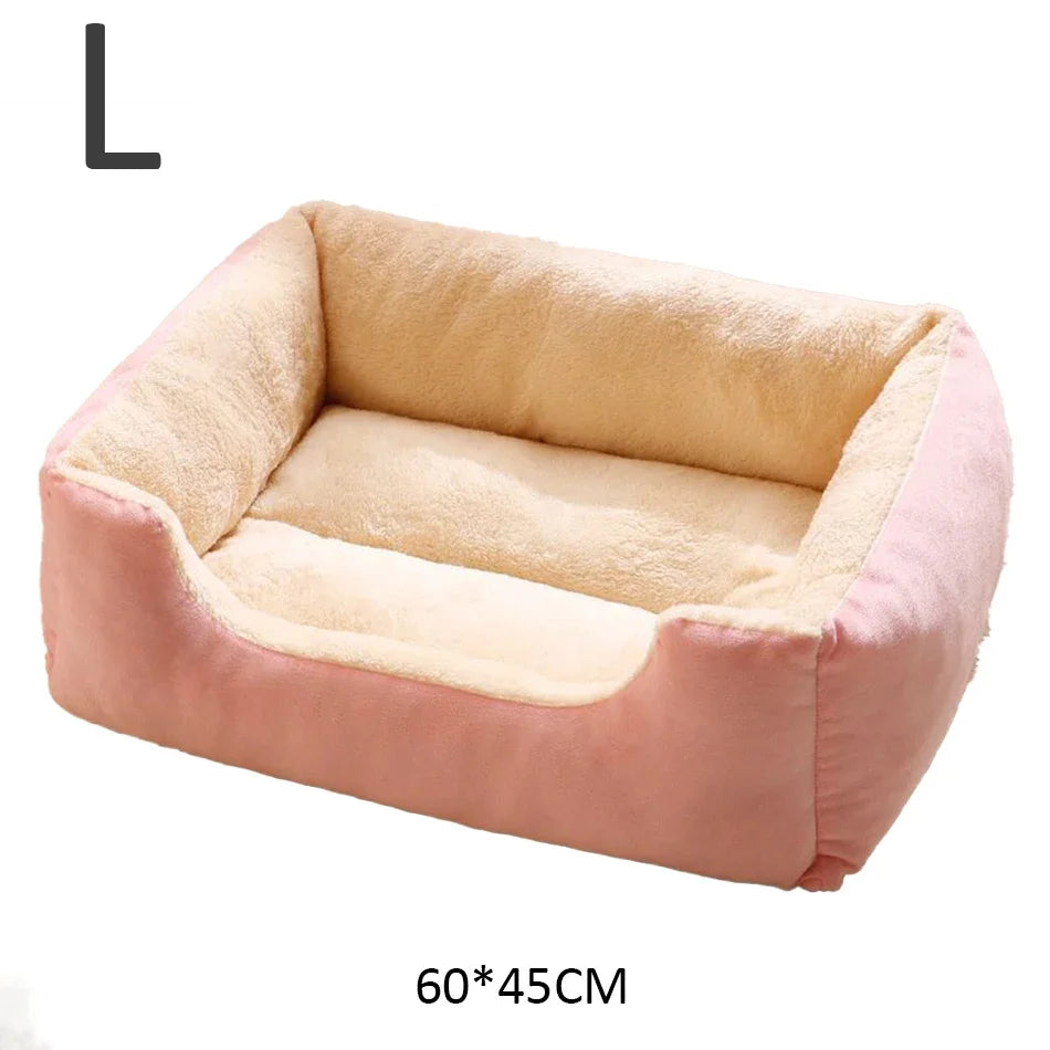 Cat & Small Dog Bed – Soft Cushion Pet House