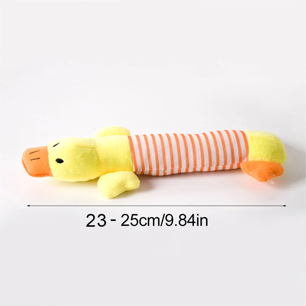 Funny Simulated Animal No Stuffing Dog Toy with Squeakers.