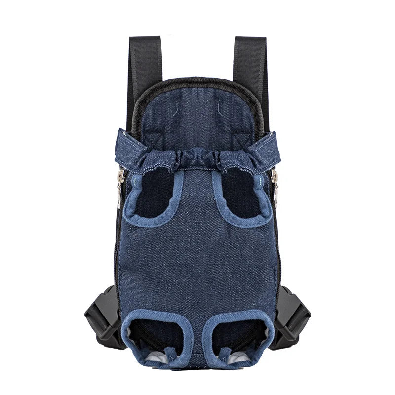 Camouflage Breathable Outdoor Dog Carrier Backpack – Travel & Vehicle Pet Transport Bag