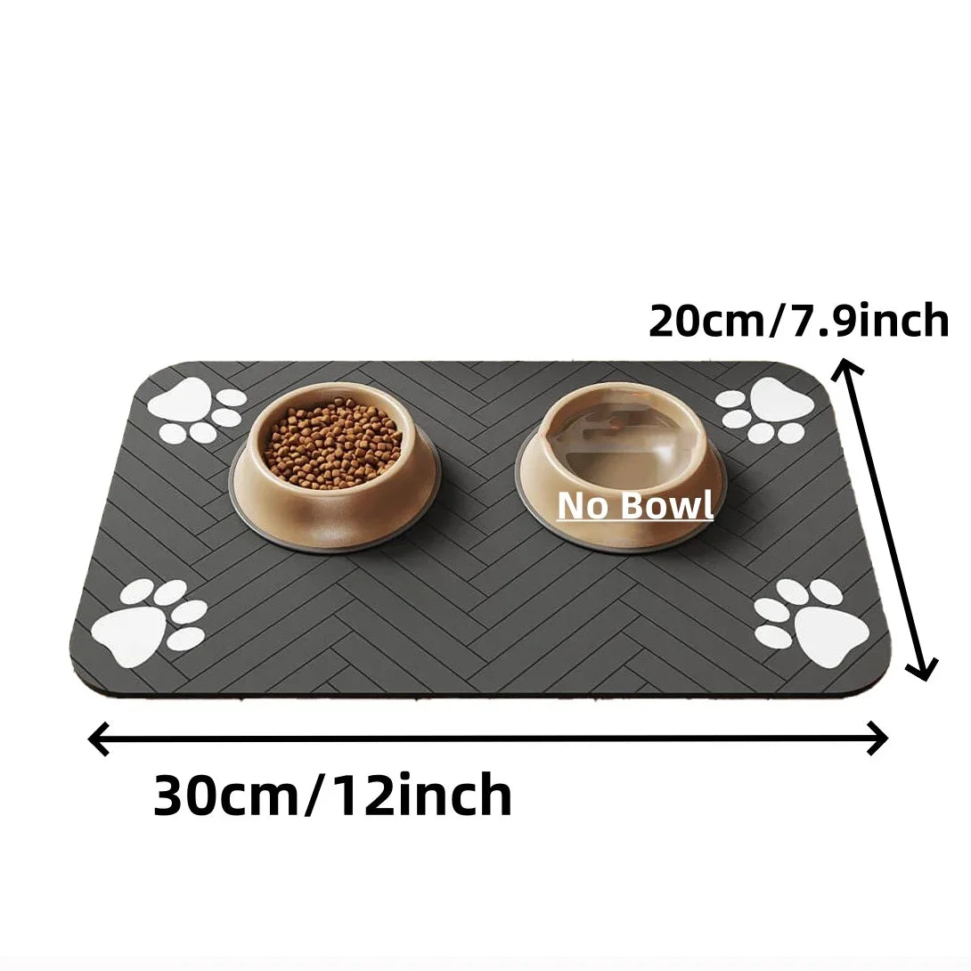 Absorbent Waterproof Pet Feeding Mat for Cats
