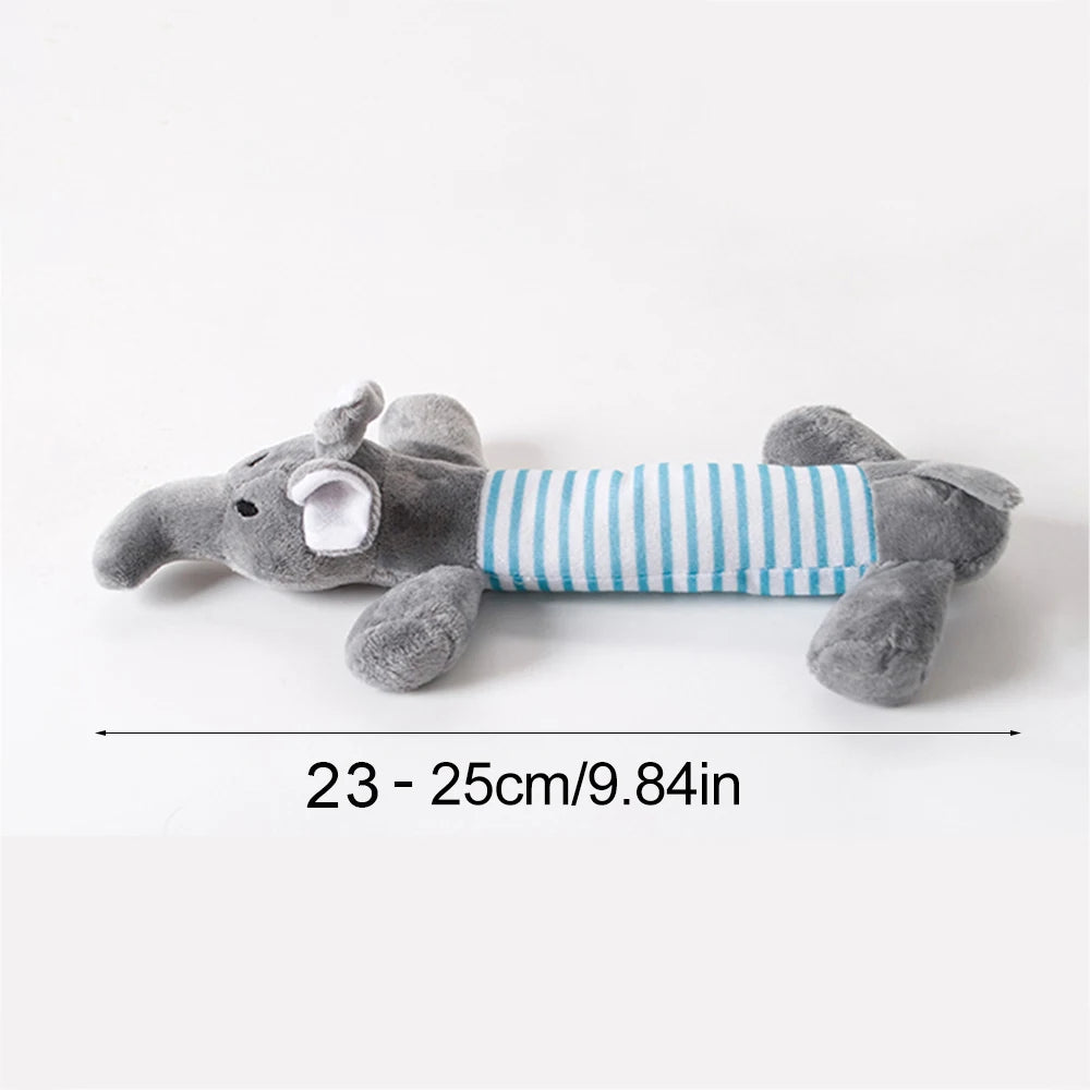 Funny Simulated Animal No Stuffing Dog Toy with Squeakers.