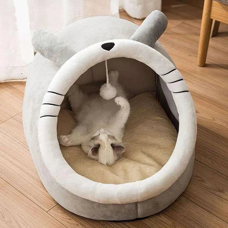 Deep Sleep Cat Bed Foldable,Removable and Washable.