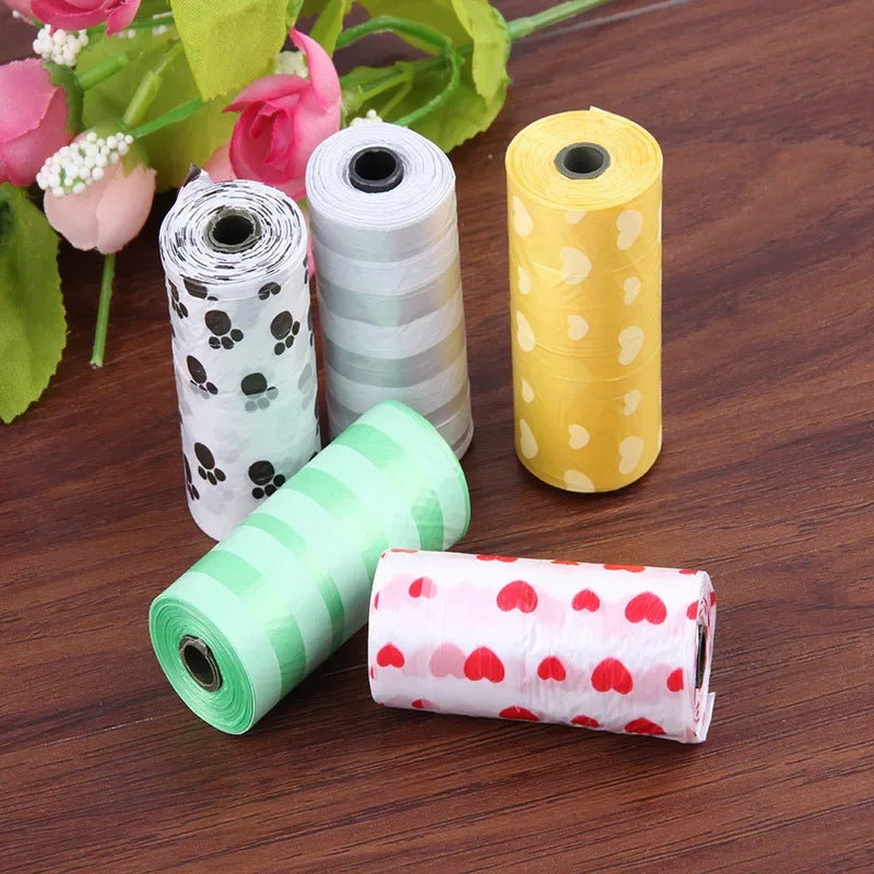 Dog Waste Bags - 15 Bags/Roll