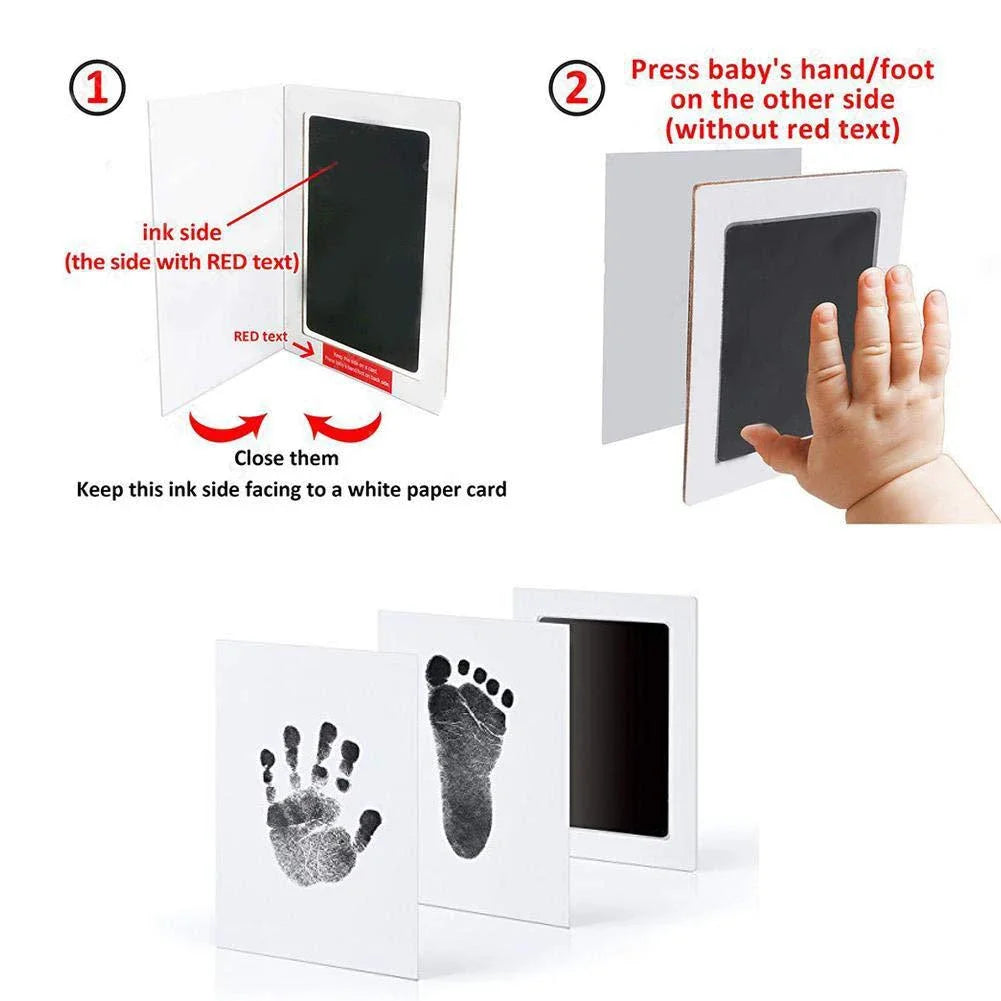 Inkless Pet Paw Print Kit – Safe, Non-Toxic DIY Keepsake for Cats & Dogs