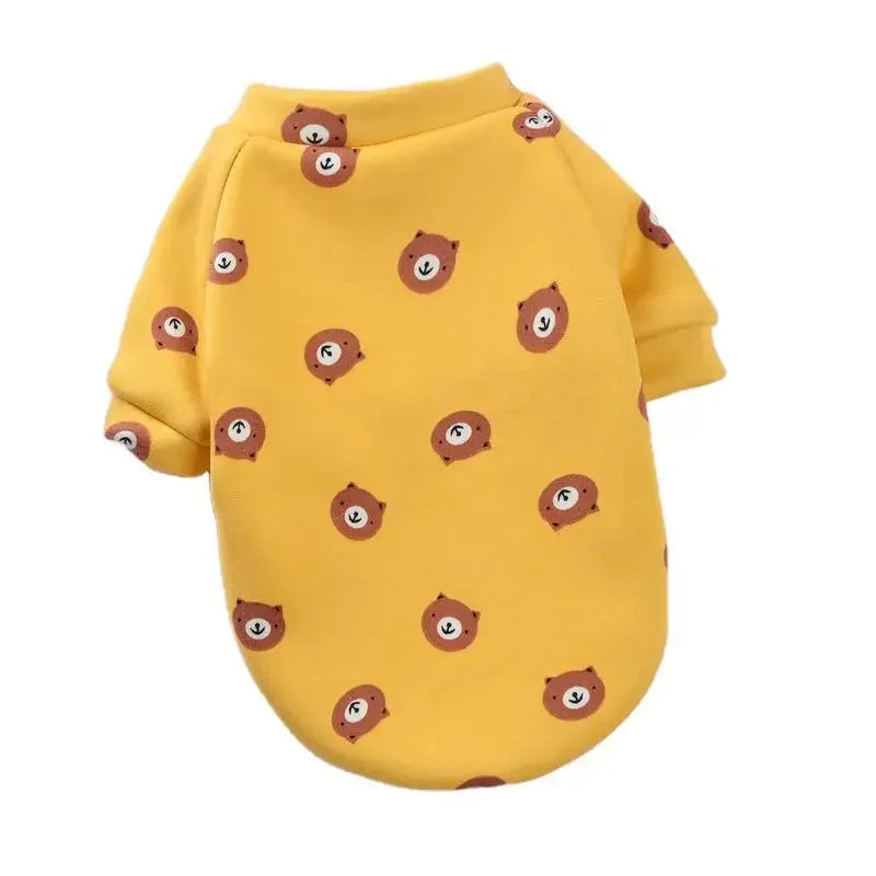 Winter Hoodie for Small Dogs – Warm Pullover Sweatshirt for Puppies and Small Dogs