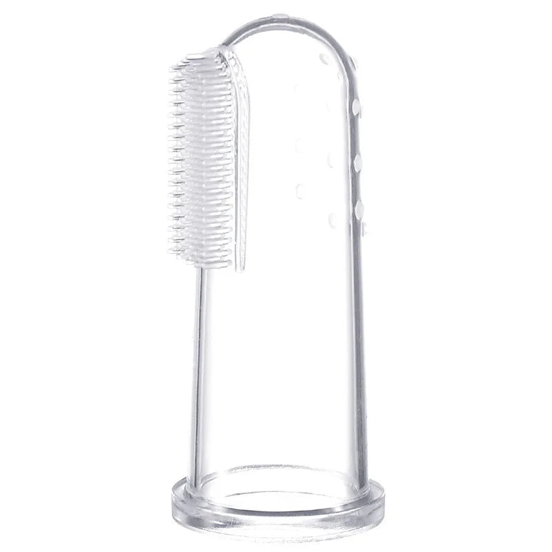 Soft Silicone Pet Finger Toothbrush – For Dogs & Cats