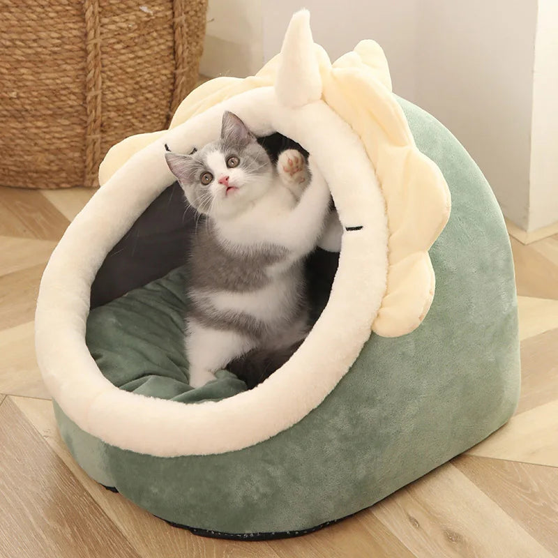 Deep Sleep Cat Bed Foldable,Removable and Washable.