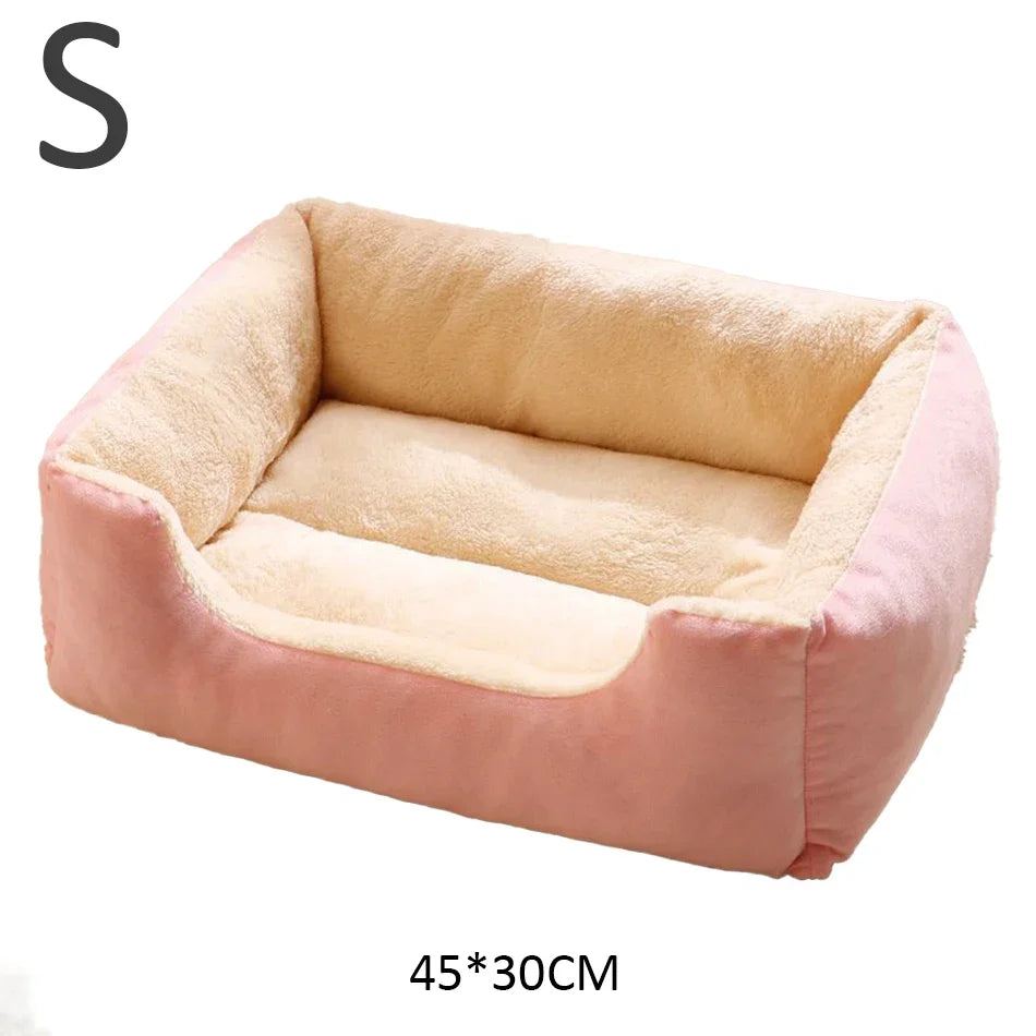 Cat & Small Dog Bed – Soft Cushion Pet House