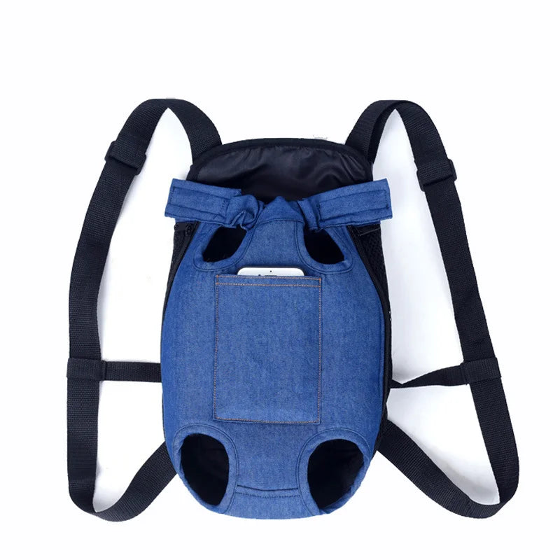 Camouflage Breathable Outdoor Dog Carrier Backpack – Travel & Vehicle Pet Transport Bag