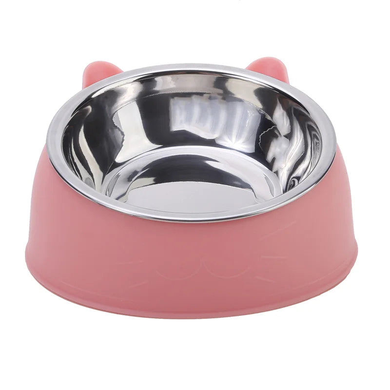 Stainless Steel Pet Bowl – Food & Water Feeder for Kitten's or Puppy's