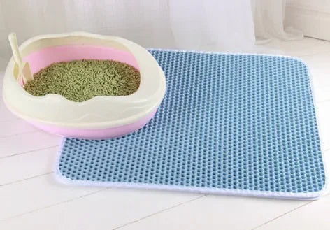 Cat Litter Mat With Double Layer Waterproof.