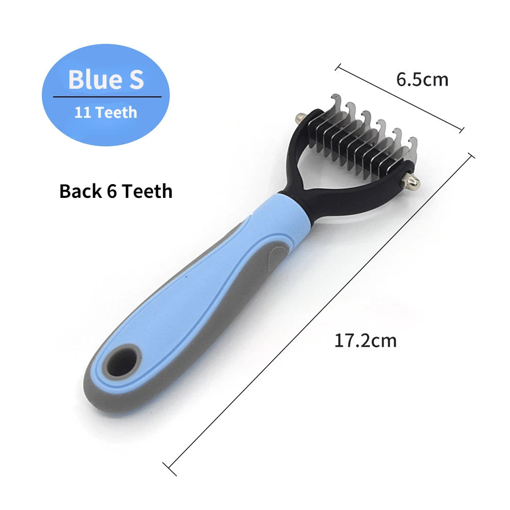 Pet Deshedding Brush Dog Hair Remover