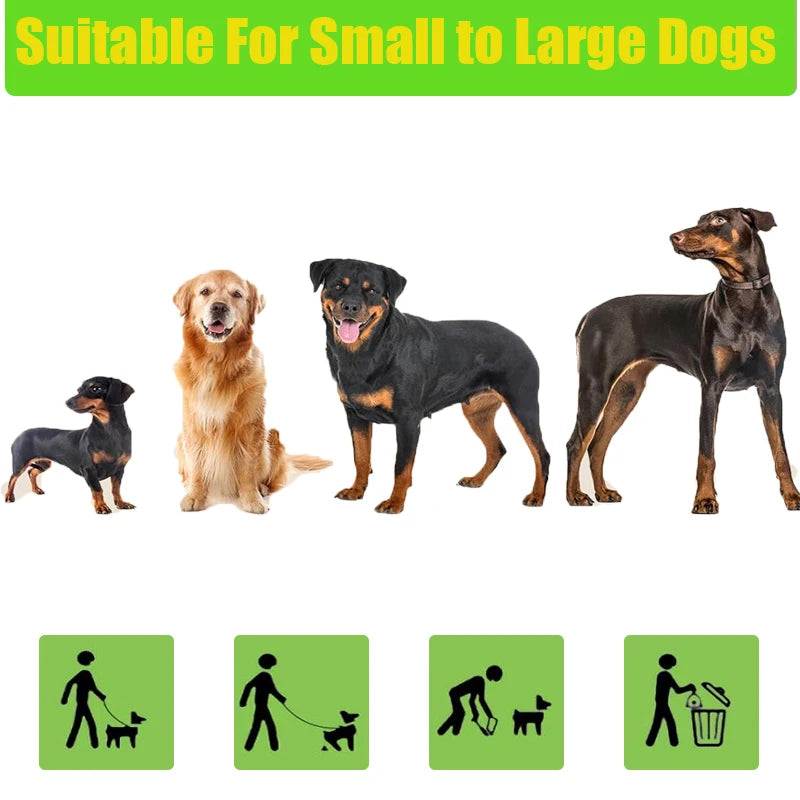 EPI Biodegradable Lavender Dog Poop Bags with Dispenser