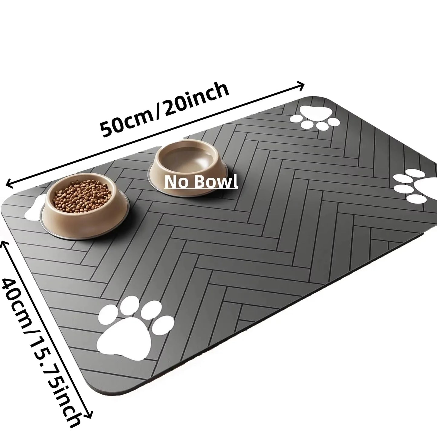 Absorbent Waterproof Pet Feeding Mat for Cats