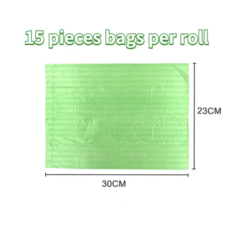 Dog Waste Bags - 15 Bags/Roll