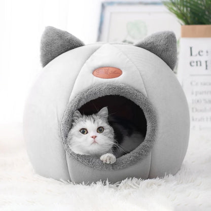 New Deep Sleep Comfort In Winter Cat Bed.